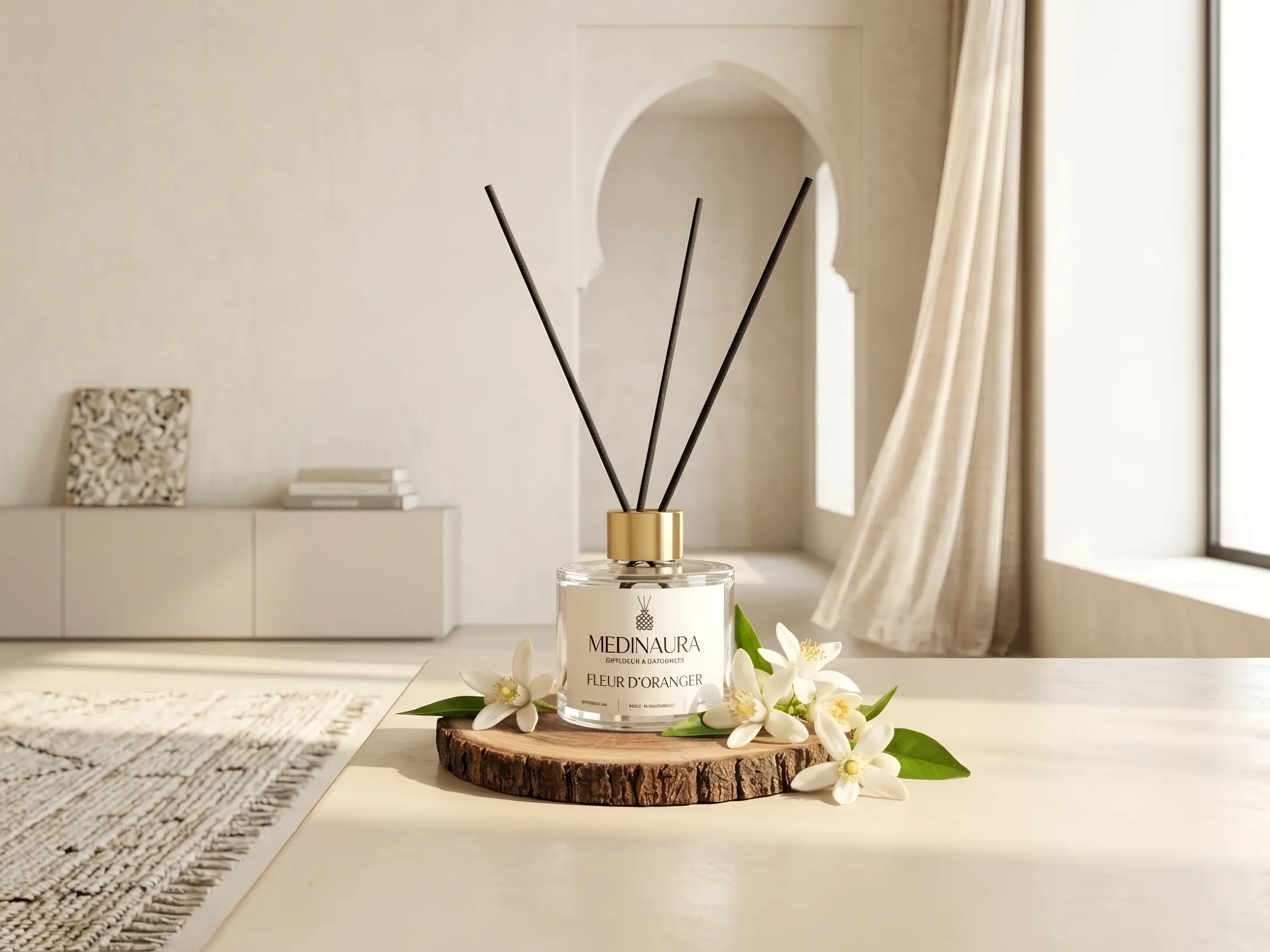 Diffuseur de Parfum Fleur d'Oranger — Medinaura Marrakech